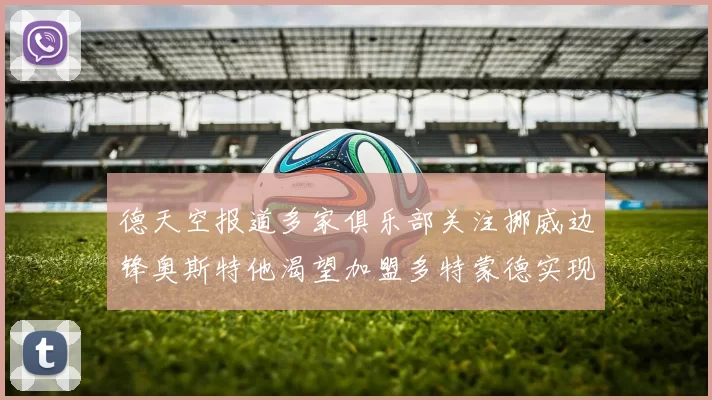 德天空报道多家俱乐部关注挪威边锋奥斯特他渴望加盟多特蒙德实现梦想
